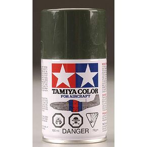 Tamiya America, Inc Aircraft Spray Paint AS-24 Dark Green (German Air) 100ml, TAM86524