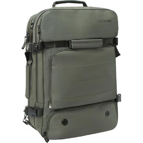 Travel Backpack Carry On Flight Approved, Large Capacity Backpack, Expandable Laptop Backpack W/Multi Pockets, Wet isolation Pocket, Heavy Duty Luggage Backpack USB Port for Business Travel