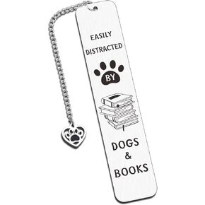 Dog Bookmarks for Men Dog Lover Gifts -Dog Mom Gifts for Women Booktok Bookish Accessories Gifts Christmas Bookmark for Dog Dad Stocking Stuffers for Pet Lover Booktok Gifts Book Lover Gifts