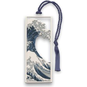 Hokusai's The Great Wave Metal Bookmark