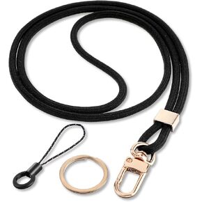 Neck Lanyard for Keychain, ID Card Badge Holder Necklet Strap Lanyard with Metal Safety Breakaway Buckle for Teacher Student for Key Phone Wallet Name Tags Whistle Camera in Saudi Arabia