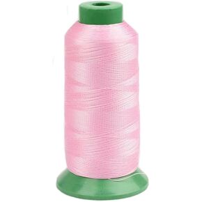 Bonded Nylon Sewing Thread 1500 Yards Heavy Duty Nylon Thread Size 69 210D/3 Upholstery Thread for Leather Canvas Jeans Weaving（Red)