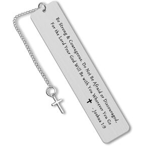 Christian Inspirational Gift for Women Men Bible Verses Bookmarks Religious Gifts for Son Daughter Reading Lovers Bookworm Motivational Graduation Gift Baptism Faith Gifts Christmas Birthday Gifts