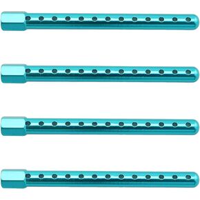 4PCS Blue RC Aluminum Body Post Mounts Infinity 1:10 Upgrade Parts RC Car Shell Column for 1:10 SCX10 Upgrade Parts