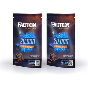 Faction Gel Beads Ammo 2-Pack - Blue