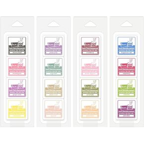 Lawn Fawn Ink Cubes - 16 Colors - County Fair, Farmer's Market, Sunday Brunch & Secret Garden - 4 Items