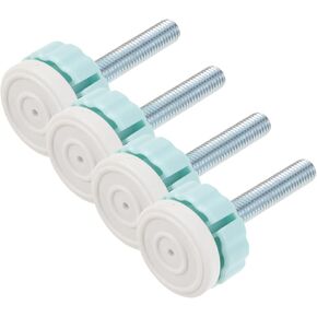 4Pcs Pet Dog Fence Pressure Mounted Baby Gates Threaded Spindle Rod Safety gate Replacement Parts Baby gate guru Spindle rods Crib Screws PVC Lagging Door Child The Fence