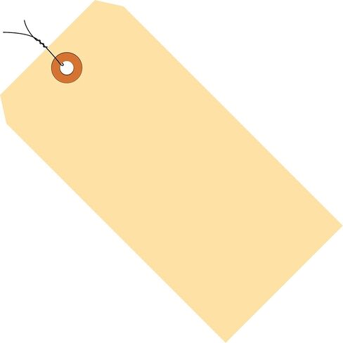 AVIDITI Shipping Tags Blank, 8"L x 4"W 500-Pack | Shipment Tag & Labels for Packing, Moving and Storage in Saudi Arabia