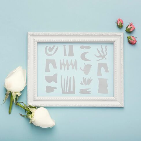 Ant Frosted Matte Etched Adhesive Vinyl All-Weather Fade Proof, Indoor Outdoor Use Bathroom Door Window Covering Decorative Frosting Stickers (12x15ft, White) in Kuwait