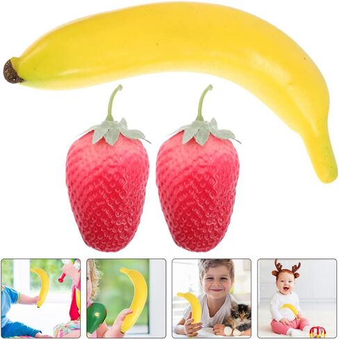 3 قطعة مطرقة الرمال الموز الفراولة الأطفال Maracas الموسيقية الرمال شاكر الضوضاء التعليم المبكر الآلات الموسيقية للأطفال أو حديثي الولادة in Kuwait