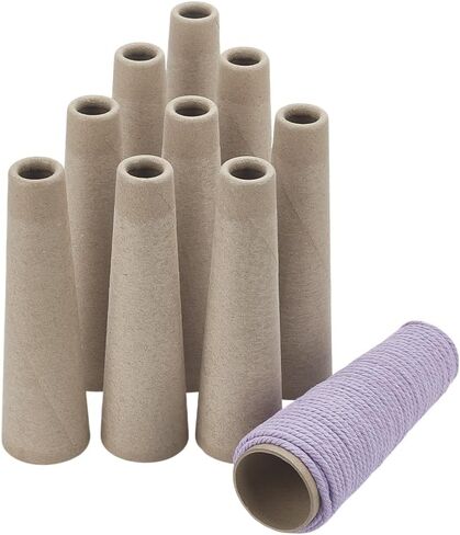 PH PandaHall 10pcs Wool Winding Tube Yarn Ball Winding Tube Kitting Winder Weave Tube Yarn Organizer Storage Weave Tube Cardboard Tube DIY Knitting Tube for Sewing Accessories, 7x1.9inch in Saudi Arabia