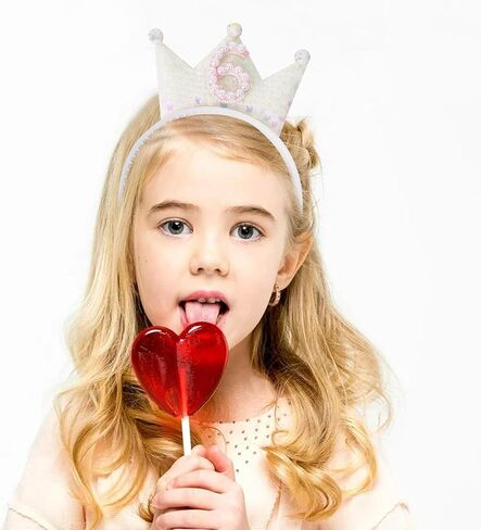 تاج عيد ميلاد لامع للفتيات، عصابة رأس عيد ميلاد الأميرة، إكسسوارات تاج عيد الميلاد، تاج الأميرة الزهرة للحفلات in Kuwait