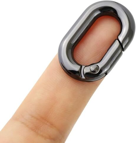 8 قطعة حلقة بيضاوية الربيع ، حلقة تسلق مستديرة المفاجئة كليب الزناد الربيع كيرينغ مشبك ، حلقة بيضاوية للحقائب والمحافظ in Kuwait