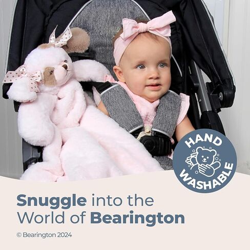 Bearington Baby Patches Cuddle Me Sleeper، بطانية أمان كبيرة الحجم على شكل زرافة، 28.5 بوصة × 28.5 بوصة in Kuwait