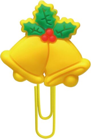 12Pcs Cute Christmas Paperclips Bookmark Cartoon Xmas Bookmarks with Colorful Paperclip for Pagination Organize Folder Paper Clips Bookmarks for Christmas Gifts (12Pcs Christmas) in Saudi Arabia