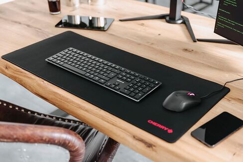 Cherry MP 2000 Premium Mousepad XXL. Waterproof for Home Office or Gaming. Large Anti-Slip Desk Mat. Easy Roll Up for Transport. 31x13 in in Kuwait