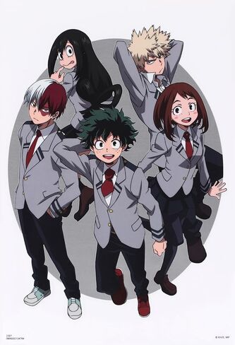 My Hero Academia Device Decals with Foil (12-Pack) Device Decals in Saudi Arabia