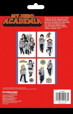 My Hero Academia Device Decals with Foil (12-Pack) Device Decals in Saudi Arabia