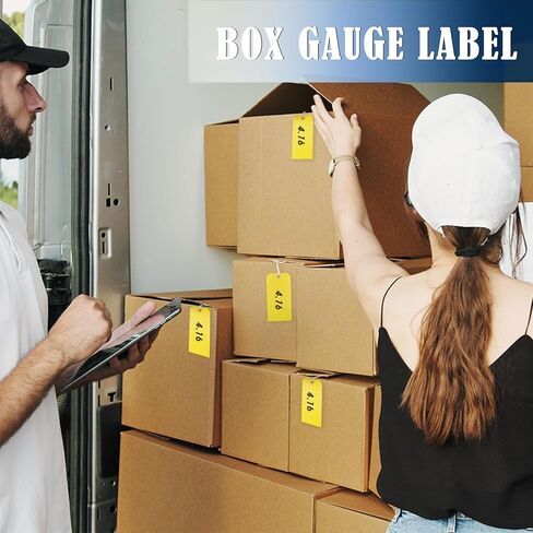200 Pieces Blank Yellow Tag Shipping Tags 1.97 x 3.93 Inches Tags with Wire Paper Tags Gift Tags with Ribbon with Strings with Reinforced Fiber Patch. (Yellow) in Saudi Arabia