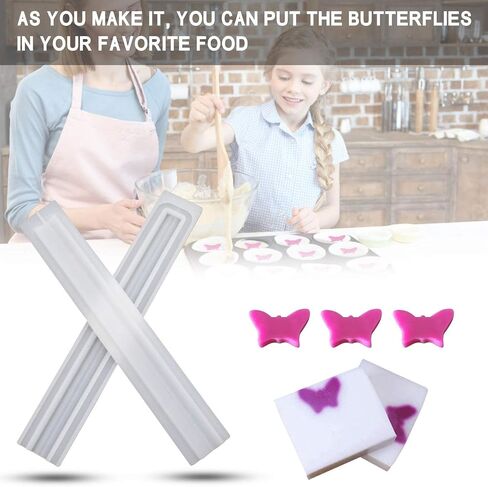Silicone Soap Mold Long Tube Column Mould DIY Dessert Soap Candle Clay Craft Making Molds Pipe Tube Handmade Cake Mousse Baking Tool (Cactus) in Saudi Arabia