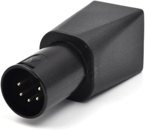 (4 Pack) DMX to RJ45 Connector 5 Pin XLR Adapter to Ethernet Female Plug, CAT-5 Ethernet Cable as a DMX512 Cable in Saudi Arabia