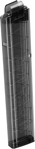 WORKER 15 Round Mini Slanted Talon Mag Quick Reload Clid Compatible Nightingale Blaster Only (Not Compatible with 18 Slanted Talon Mag) Blue Transparent in Kuwait