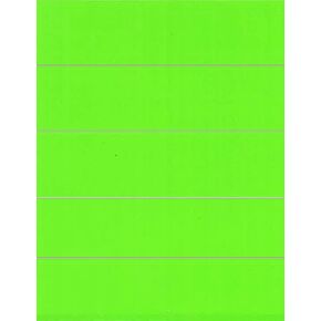 Tag-A-Room Color Coded File Folder Labels 1" X 4" Green 50 Count
