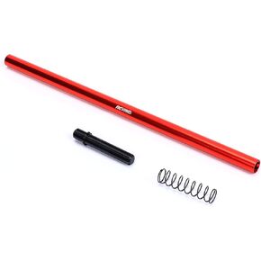 RCAWD KRATON 4S Center Driveshaft 227mm Upgrades, 1/10 ARRMA, Aluminum Parts ARAC3955, not for Outcast 4s, Red