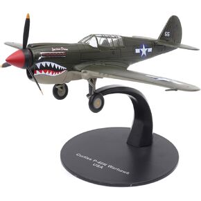 Motor city classics Militaria Diecast Collectible | Curtiss P-40N Warhawk | 1:72 Scale Model 27297-39 | Military Gift