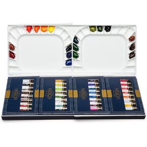Mijello Mission Gold Water Color Palette Set, 36 Colors