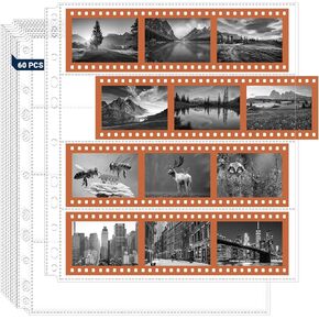 120 Film Holder 120-4, 120 Film Negative Sleeves for Film Negative Storage, Up to 480 Frames, Pack of 30 in Saudi Arabia