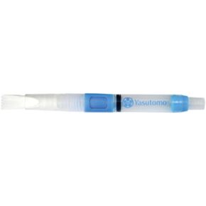 Yasutomo Niji Waterbrush Premier Flat, Arts and Crafts Supplies, Blue, KWBP20