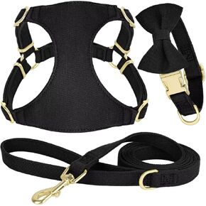 سرج للكلاب بدون سحب من ديدوج - طقم طوق ومقود صغير خفيف الوزن قابل للتعديل، مناسب للقطط والجراء والكلاب الصغيرة للتدريب والجري في الهواء الطلق (أرجواني، XXS) in Kuwait