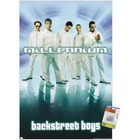 Backstreet Boys - ملصق حائط الألفية مع دبابيس الدفع
