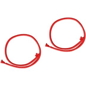 2Pcs Red The Rigid Stiff Rope Magic Tricks Comedy Stage Close up Rope Magic Mentalism Illusion Gimmick Props Easy to do Magic Games