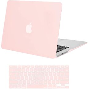 MOSISO Compatible with MacBook Air 13 inch Case Old Version 2010-2017 Release (Models: A1466 & A1369), Plastic Hard Shell Case & Keyboard Cover Skin, Sage Green