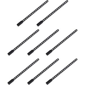 MECCANIXITY 8Pcs Plastic Body Post Mounts RC Car Shell Column 7cm Length for Cars 94102 94122 94103 94123 1/10 Scale Model RC Car Replacement, Black