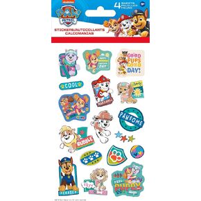 Nickelodeon - Paw Patrol - Puptastic Days-Standard 4 Sheet Stickers Standard Stickers - 4 Sheet