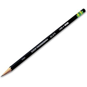 Ticonderoga 13953 Woodcase Pencil, HB #2, Black, Dozen