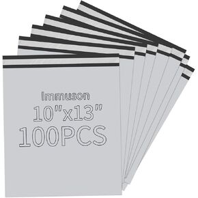 Poly Mailer 10x13 Inch 100 Pack,Shipping Bags for Business,Strong Adhesive Self-Sealing Bags,Waterproof Poly Bag for Clothing,Self-Sealing Envelopes Bags