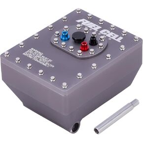 1/10 Scale RC Fuel Cell Receiver Box, Aluminum Alloy Capra Receiver Box for 1/10 Crawler Axial Capra 1.9UTB Trail Buggy Upgrades (Light Blue)
