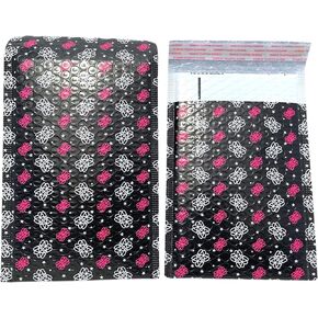 Paparazzi Bubble Mailer | Bling Queen 5 Dollar Jewelry Pack of 25 Self Sealing Padded Envelope Wide Lip Waterproof Shipping Mailing Supplies, 6.75 x 10 inches