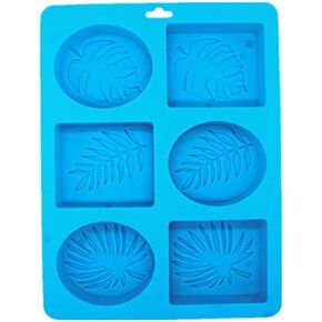 Silicone Mold Nature Plants, Palm Olive Leaves Craft Art Silicone Soap Mold, Craft Mold DIY Handmade Soap Mold - Soap Making Supplies by YaTaosun