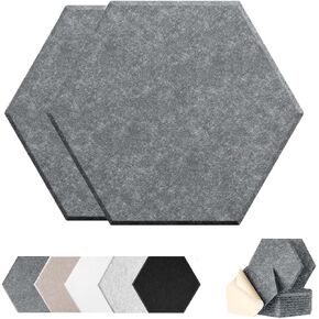 HONORIA 8 Pack Art Acoustic Panels 48X32Inches Sound Absorbing Panels,Self-adhesive Soundproof Wall Panels,Decorative Acoustical Wall Panels,Acoustic Treatment for Home Office&Recording Studio