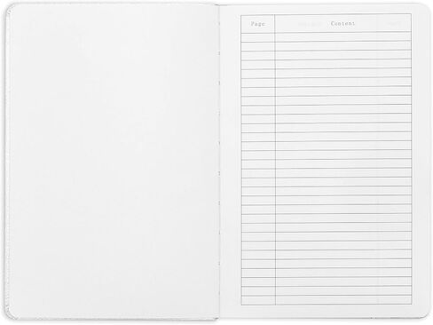 Minimalism Art، دفتر يوميات دفتر ملاحظات بغلاف صلب ممتاز، كلاسيكي 5 بوصة × 8.3 بوصة، 122 صفحة مرقمة ، جيب معزز، إشارة مرجعية شريطية، ورق سميك للغاية مقاوم للحبر 120 جرامًا للمتر المربع، سان فرانسيسكو (منقط، أسود) in Saudi Arabia