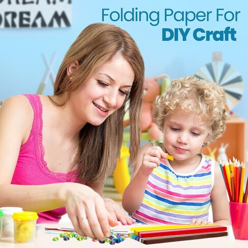 10800 Sheets Stars Origami Paper Strips 27 Colors Origami Paper Strips Double Sided Stars Paper Origami Star Paper Folding Paper Strips for Kids DIY School Art Crafts in Kuwait