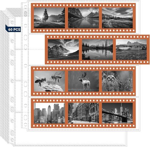 120 Film Holder 120-4, 120 Film Negative Sleeves for Film Negative Storage, Up to 480 Frames, Pack of 30 in Kuwait