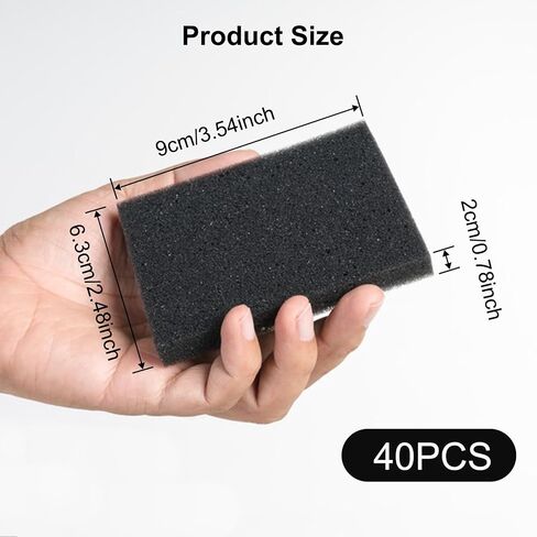 40 Pcs Foam Dividers, High Elasticity Multifunction Shock Absorbing Card Sponge Separators Inserts for Storage Boxes Games Sports Cards Protection in Kuwait