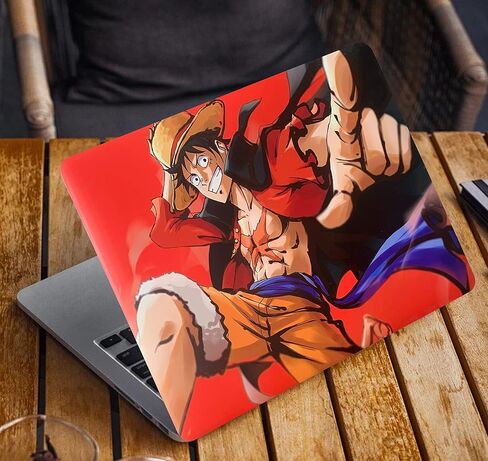 (Onepiece Luffy) حافظة MacBook متوافقة مع W/ 2022 M2 MacBook Pro 13 بوصة، 2021 2020 M1 A2238 A2289 A2251 A2159 A1989 A1706 A1708، لجهاز Mac Pro 13 Touch Bar ID، غطاء لوحة المفاتيح والهيكل الصلب (Luffy (أحمر)) in Saudi Arabia