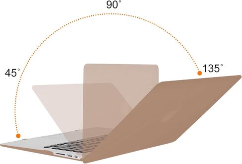 حافظة MOSISO متوافقة مع جهاز MacBook Air 13 بوصة الإصدار القديم إصدار 2010-2017 (الطرازات: A1466 وA1369)، حافظة بلاستيكية صلبة وغطاء لوحة المفاتيح، أخضر منتصف الليل in Kuwait
